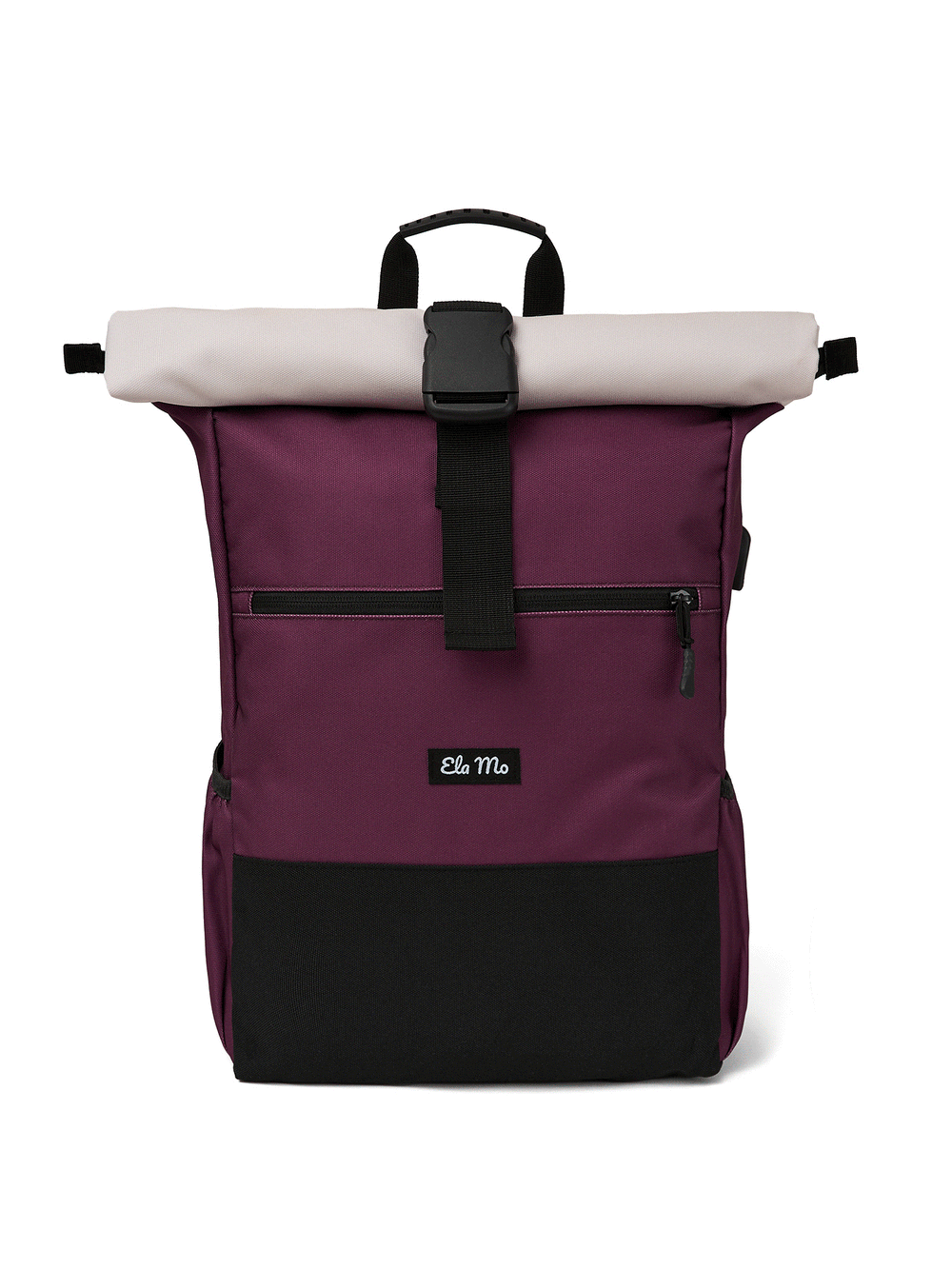 Ela Mo™ Rolltop Rucksack | Grape