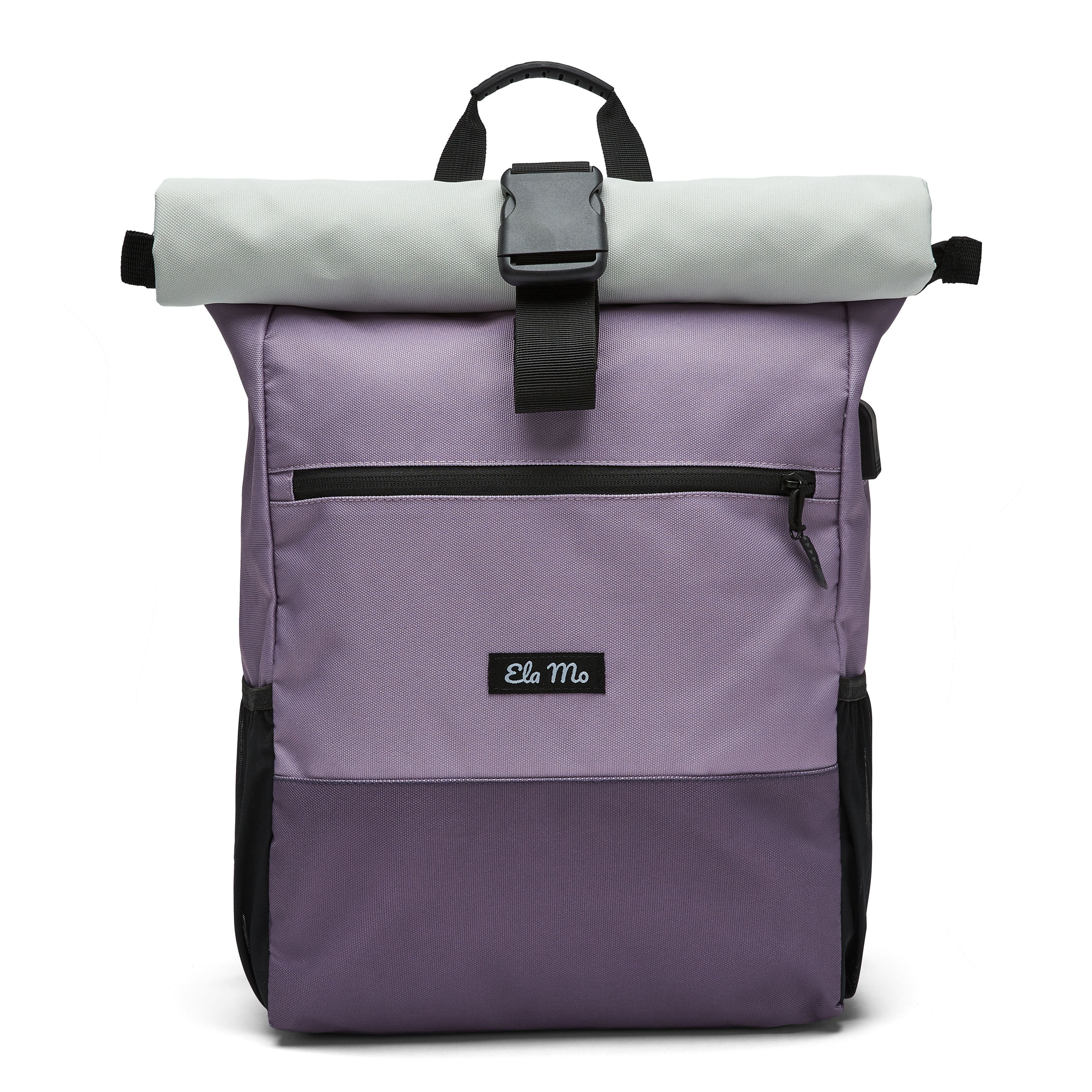 Ela Mo™ Rolltop Rucksack | Lavender