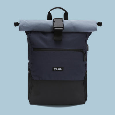 Ela Mo™ Rolltop Rucksack | Nightblue