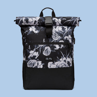 Ela Mo™ Rolltop Rucksack | Nightrose