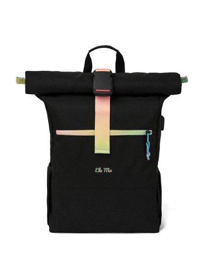 Ela Mo™ Rolltop Rucksack | Rainbow