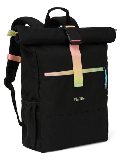 Ela Mo™ Rolltop Rucksack | Rainbow