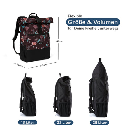 Sac À Dos À Roulettes Hybride Cabin Max Greenwich - Bleu Atlantique - 45 x 36 x 20 Sac À Dos À Roulettes Hybride Cabin Max Greenwich - Bleu Atlantique - 45 x 36 x 20