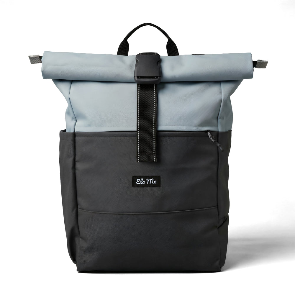 Ela Mo™ Rolltop Rucksack | Smoke Blue