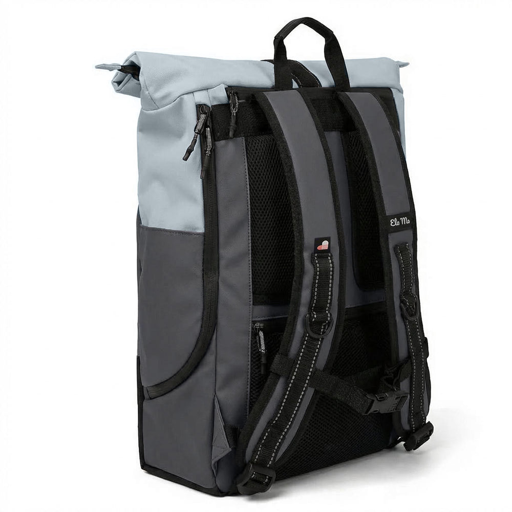 Ela Mo™ Rolltop Rucksack | Smoke Blue