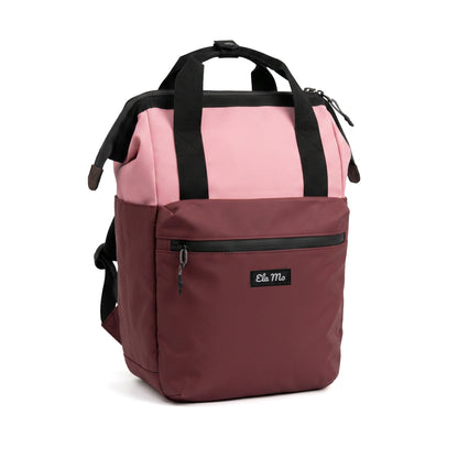 Ela Mo™ Topload Rucksack | Coated Edition Dark Berry