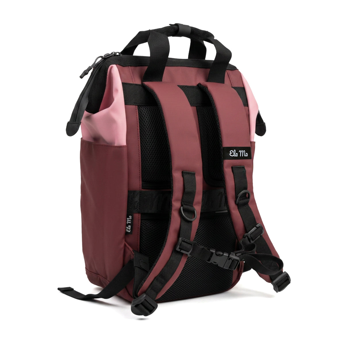 Ela Mo™ Topload Rucksack | Coated Edition Dark Berry