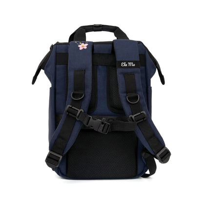 Ela Mo™ Topload Rucksack | Flowering Vine Embroidery