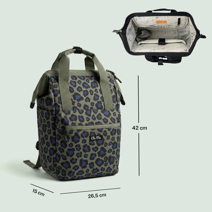 Ela Mo™ Topload Rucksack | Leo Olive