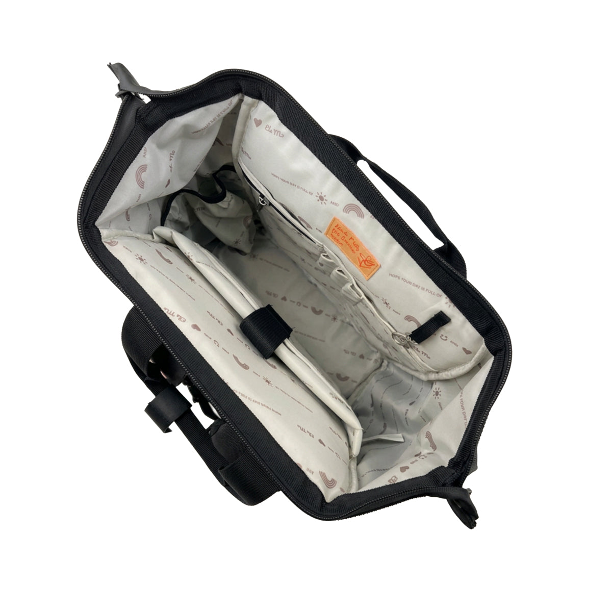 Ela Mo™ Topload Rucksack | Silver Lining
