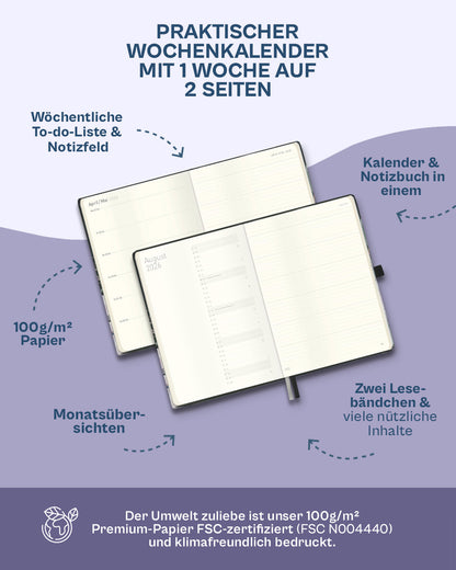 Ela Mo™ Wochenplaner | Dein Jahr 2026
