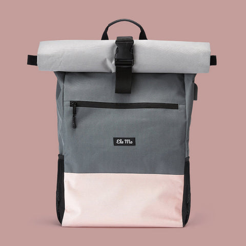 Rose On Rocks Ela Mo™ Rolltop Rucksack | Rose On Rocks