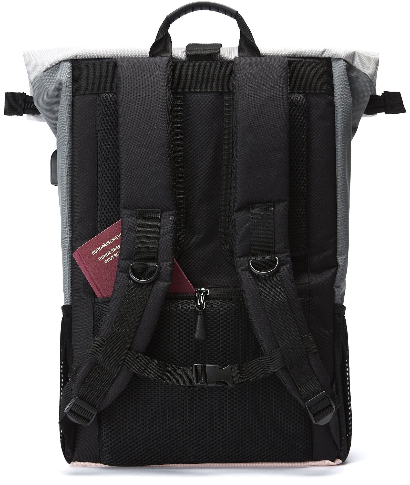 Rose On Rocks Ela Mo™ Rolltop Rucksack | Rose On Rocks